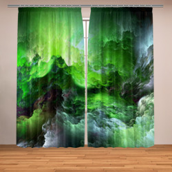 Фотошторы Green space зелёный космос