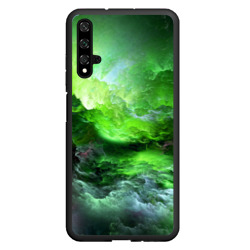 Чехол для Honor 20 Green space зелёный космос