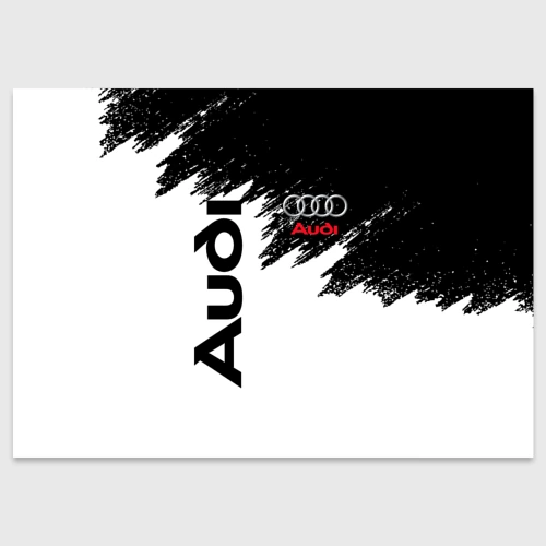 Поздравительная открытка Audi