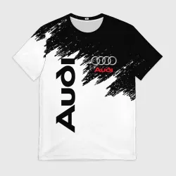 Мужская футболка 3D Audi