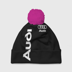 Шапка 3D c помпоном Audi