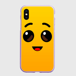 Чехол для iPhone XS Max матовый Fortnite банан - глаза Fortnite banana