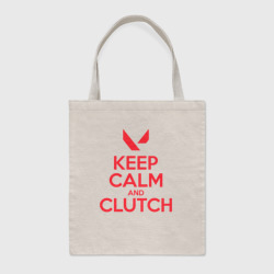 Шоппер BioNature Keep calm clutch