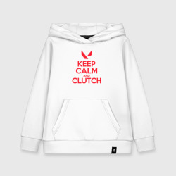 Детская толстовка хлопок Keep calm clutch