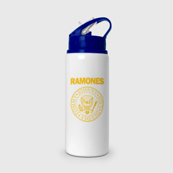 Бутылка для воды с трубочкой Ramones