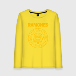 Женский лонгслив хлопок Ramones