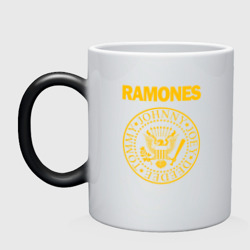 Кружка хамелеон Ramones