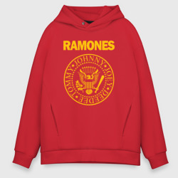 Мужское худи Oversize хлопок Ramones