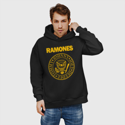 Мужское худи Oversize хлопок Ramones - фото 2