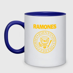 Кружка двухцветная Ramones