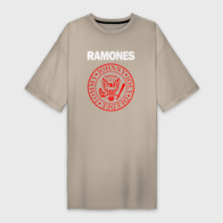 Платье-футболка хлопок Ramones