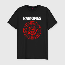 Мужская футболка хлопок Slim RAMONES