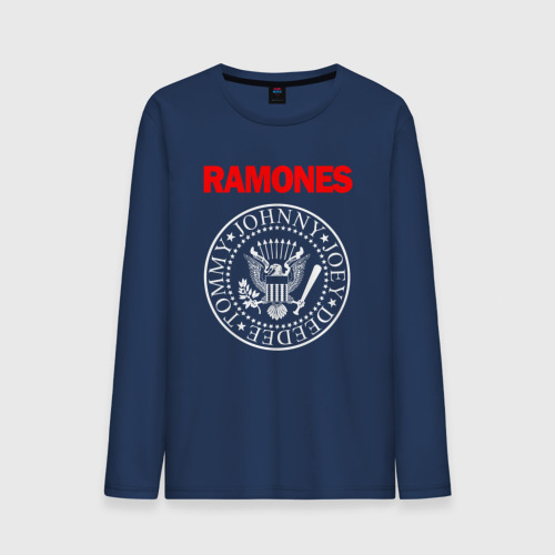 Мужской лонгслив хлопок Ramones