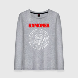 Женский лонгслив хлопок Ramones