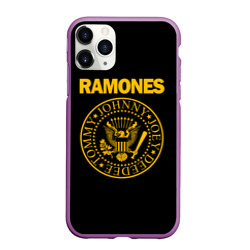 Чехол для iPhone 11 Pro Max матовый Ramones