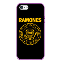 Чехол для iPhone 5/5S матовый Ramones