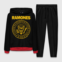 Женский костюм с толстовкой 3D Ramones