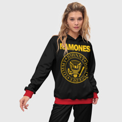 Женский костюм с толстовкой 3D Ramones - фото 2