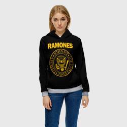 Женская толстовка 3D Ramones - фото 2
