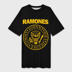 Платье-футболка 3D Ramones