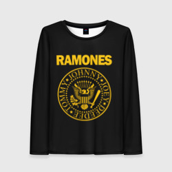 Женский лонгслив 3D Ramones