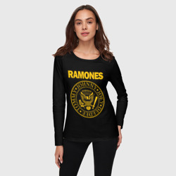 Женский лонгслив 3D Ramones - фото 2