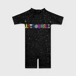 Детский купальный костюм 3D Travis Scott Трэвис Скотт