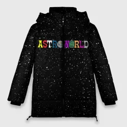 Женская зимняя куртка Oversize Travis Scott Трэвис Скотт