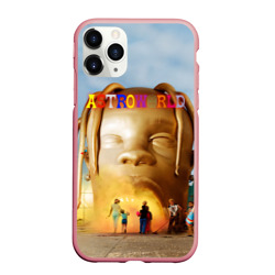 Чехол для iPhone 11 Pro Max матовый Travis Scott