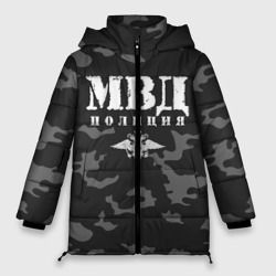 Женская зимняя куртка Oversize Полиция МВД