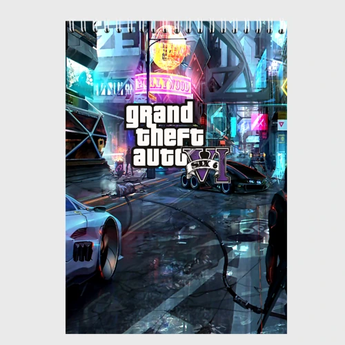 Скетчбук GTA 6