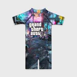 Детский купальный костюм 3D GTA 6