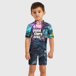 Детский купальный костюм 3D GTA 6 - фото 2