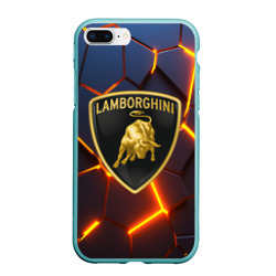 Чехол для iPhone 7Plus/8 Plus матовый Lamborghini Ламборгини