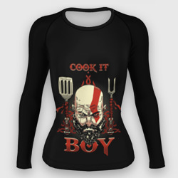 Женский рашгард 3D God of War. Cook it Boy