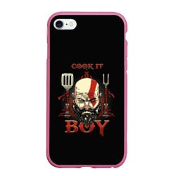 Чехол для iPhone 6/6S матовый God of War. Cook it Boy