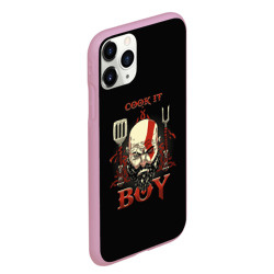 Чехол для iPhone 11 Pro Max матовый God of War. Cook it Boy - фото 2