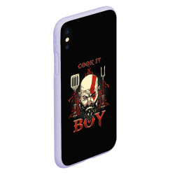 Чехол для iPhone XS Max матовый God of War. Cook it Boy - фото 2