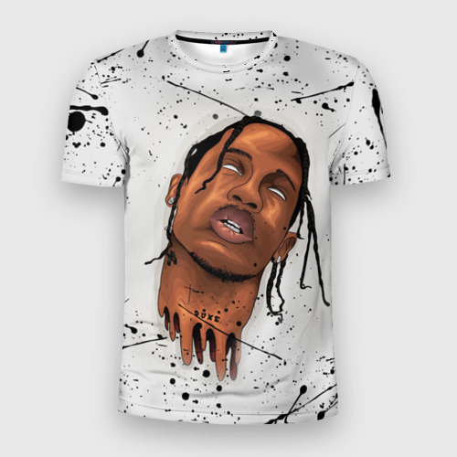 Мужская футболка 3D Slim Travis Scott, цвет 3D печать