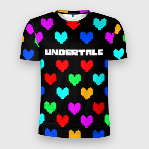 Мужская футболка 3D Slim Undertale, цвет 3D печать