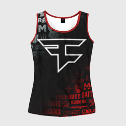 Женская майка 3D FaZe clan