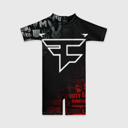 Детский купальный костюм 3D FaZe clan
