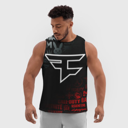 Мужская спортивная майка 3D FaZe clan - фото 2