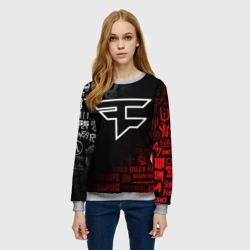 Женский свитшот 3D FaZe clan - фото 2