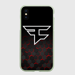 Чехол для iPhone XS Max матовый FaZe clan