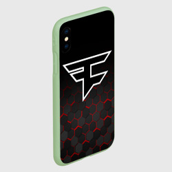 Чехол для iPhone XS Max матовый FaZe clan - фото 2