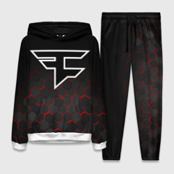 Женский костюм с толстовкой 3D FaZe clan