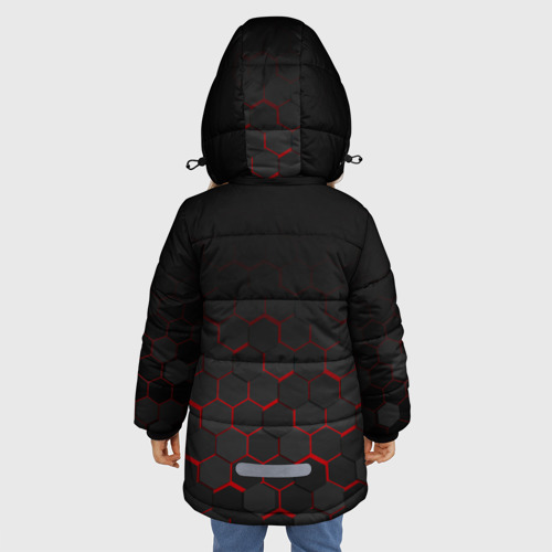 Зимняя куртка для девочек 3D FaZe clan, цвет черный - фото 4