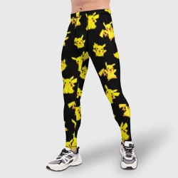 Мужские тайтсы 3D Пикачу - фото 2