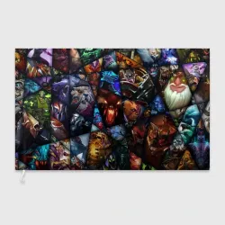 Флаг 3D Герои Dota 2
